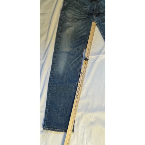 Men's Levis 505 Slim Fit‎ Straight Leg Jeans Tag Size 32x32 - Picture 2 of 8